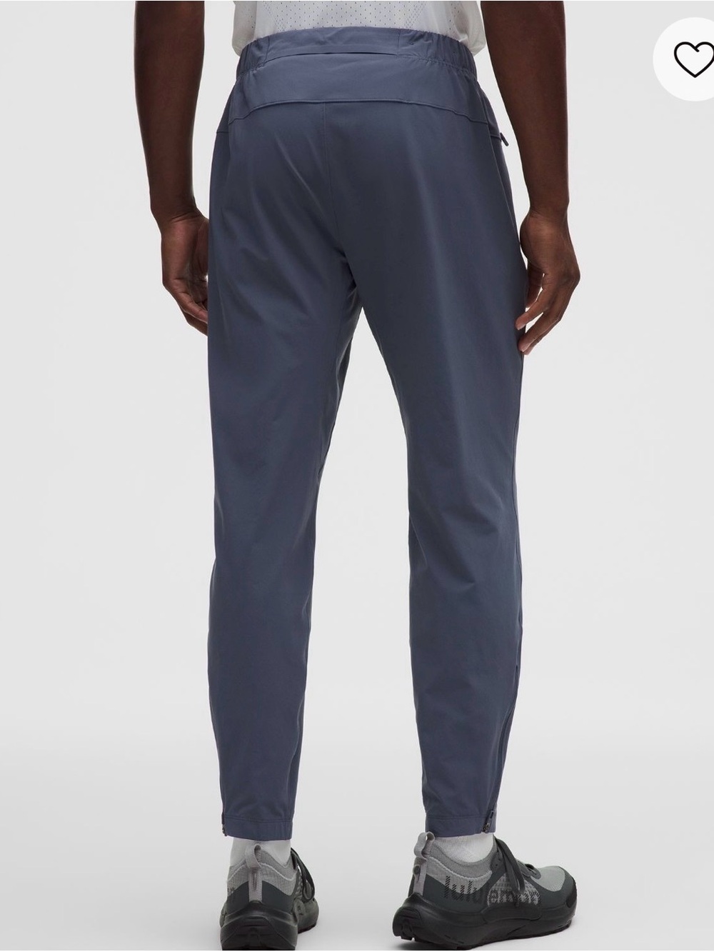 lululemon athletica Men's MILE MAKER Blue Jogger Pants
